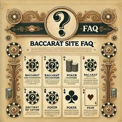 바카라사이트 FAQ